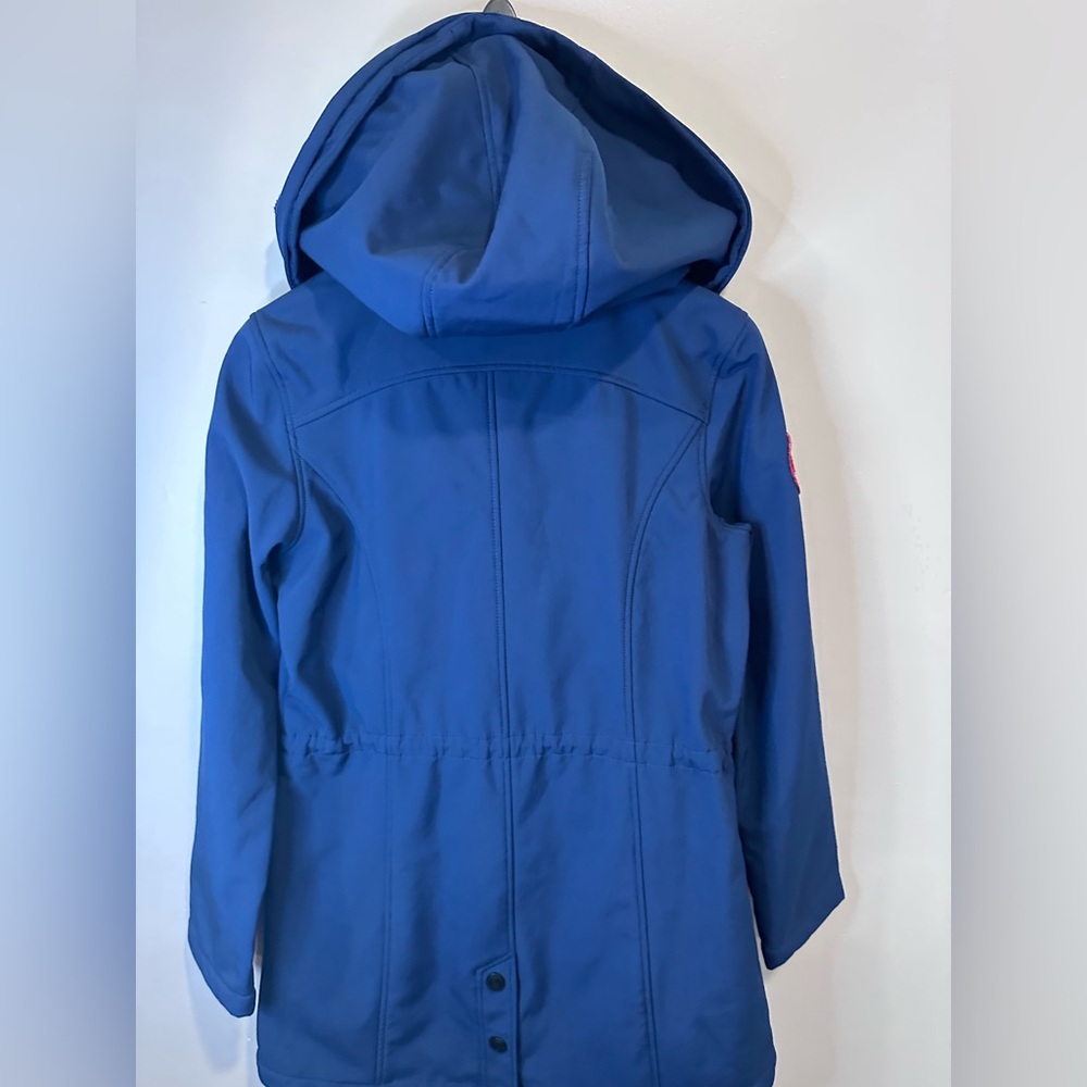 Canada Weather Gear Blue Softshell Jacket | Women's‎ Small Hooded - Picture 5 of 7